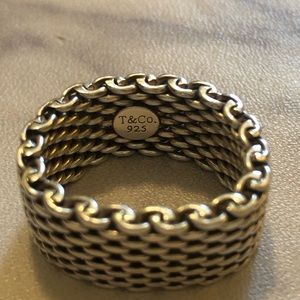 Tiffany & Co. Jewelry - Tiffany & Co. silver mesh ring Tiffany & Co. Jewelry - Tiffany & Co. silver mesh ring